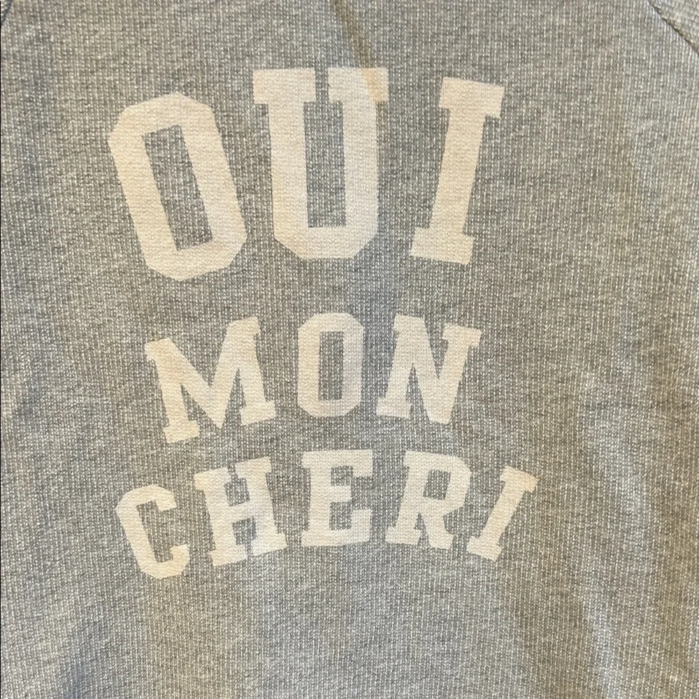 Vintage! J. Crew Gray Sweatshirt - Oui Mon Cheri